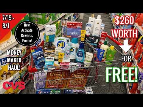 CVS Free & Cheap Coupon Deals & Haul |7/19 – 8/1| MONEY MAKER HAUL! FREEBIES!🙌🏾|Learn CVS Couponing