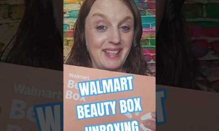 Summer Walmart Beauty Box Unboxing #Walmart #Walmartbeautybox #beautybox #unboxing #summerbeautybox