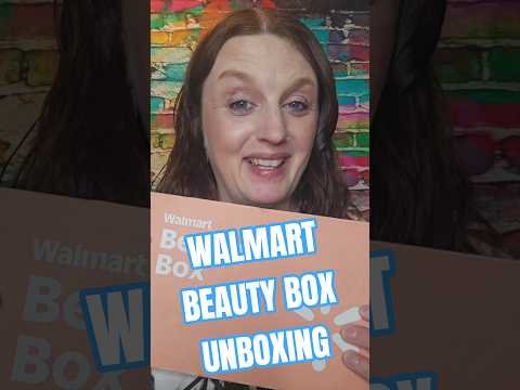 Summer Walmart Beauty Box Unboxing #Walmart #Walmartbeautybox #beautybox #unboxing #summerbeautybox