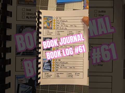 Book Journal of 2026 Book Reviews and Book Log 60 #bookjournal #bookreview #bookchallenge #booktok