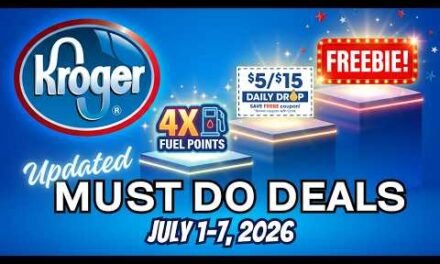 *FREEBIE & $.99 DEALS* Kroger UPDATED Must Do Deals for 7/1-7/7 | $5/$15 Daily Drop & MORE