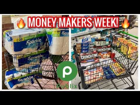 Publix Free & Cheap Grocery Couponing Deals & Haul| MONEY MAKERS & PAPER! 🧻| 7/22-7/28 or 7/23-7/29