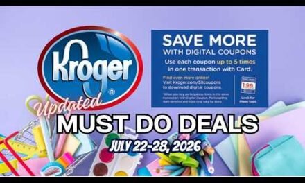 *Cheesy Deals!* Kroger UPDATED Must Do Deals for 7/22-7/28 | 5x Digitals, Weekly Digitals, & MORE