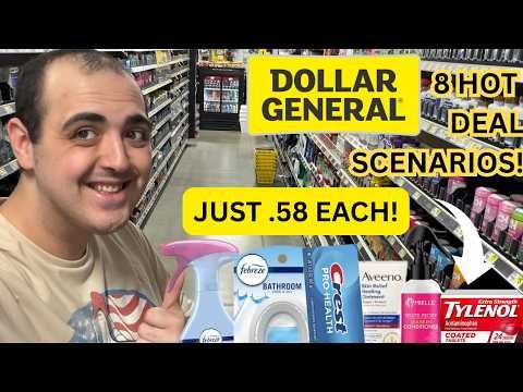 CRAZY HOT DEALS AT DOLLAR GENERAL (7/25/26) ~ ITEMS AS LOW AS .58 ~ 8 HOT $5/$25 and $10/$40 DEALS!