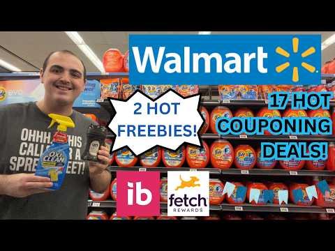 17 HOT WALMART COUPONING DEALS! ~ 2 HOT FREEBIE DEALS ~ .97 DOWNY & MORE ~ JULY 2026
