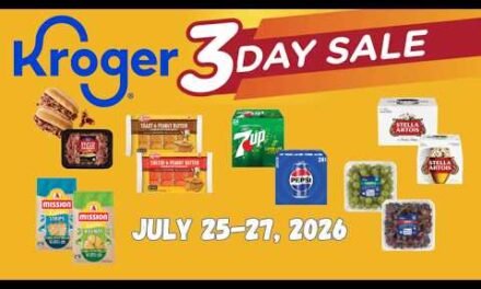 *WOW* Kroger’s *3 DAY SALE* for 7/25-7/27 | HOT Deals on Soda, Crackers, Beer & MORE