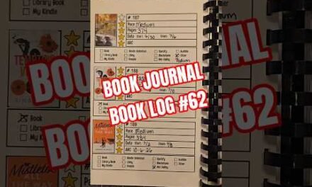 Book Journal of 2026 Book Reviews and Book Log 62 #bookjournal #bookreview #bookchallenge #booktok