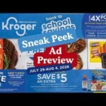 *MEGA SALE* Kroger *SNEAK PEEK* Ad Preview for 7/29-8/4 | NEW Buy 5 Sale, Weekly Digitals, & MORE