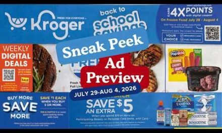 *MEGA SALE* Kroger *SNEAK PEEK* Ad Preview for 7/29-8/4 | NEW Buy 5 Sale, Weekly Digitals, & MORE