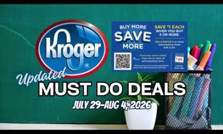 *MEGA SALE* Kroger UPDATED Must Do Deals for 7/29-8/4 | Beauty Event & Weekly Digitals + MORE