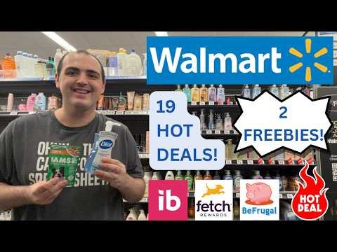19 HOT WALMART COUPONING DEALS! ~ 2 HOT WALMART FREEBIES ~ JULY / AUGUST 2026