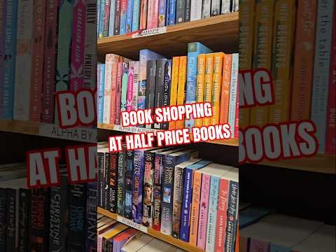 Book Shopping at Half Price Books #halfpricedbooks #bookshopping #books #bookhaul #clearance