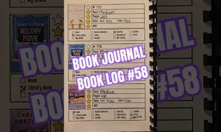 Book Journal of 2026 Book Reviews and Book Log 58 #bookjournal #bookreview #bookchallenge #booktok