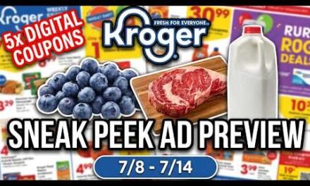 *WOW* Kroger SNEAK PEEK Ad Preview for 7/8-7/14 | NEW 5x Digital Coupon Sale & MORE