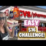 CVS Couponing This Week! – EASY $16 Challenge to Get $80 Worth! | Couponing for Beginners 7/5-7/18