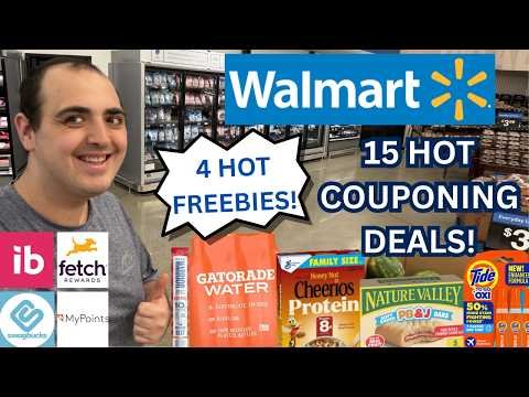 4 HOT FREEBIES AT WALMART! ~ 15 HOT WALMART COUPONING DEALS ~ JULY 2026