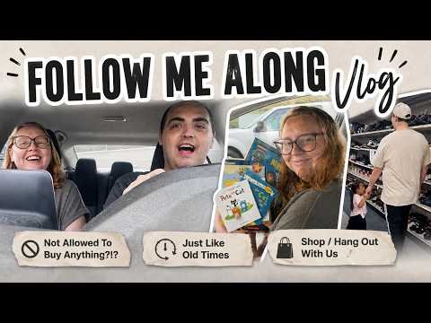 NOT ALLOWED TO BUY ANYTHING?!? ~ JUST LIKE OLD TIMES! ~ SHOP / HANG OUT WITH US VLOG
