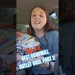 Goodwill Outlet Haul. One of the Best Shopping Trips at the Goodwill Outlet Bins #goodwill