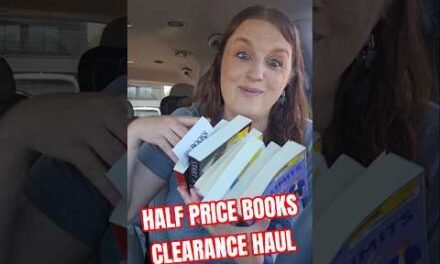 Always Love the Clearance Section at Half Price Books #halfpricedbooks #halfpricebookshaul