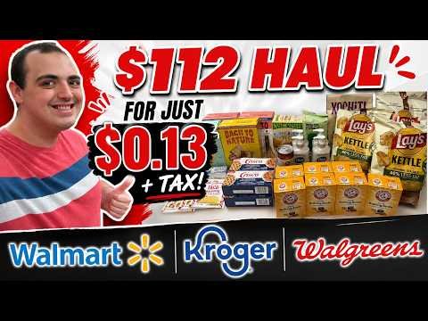 *MUST SEE HAUL!* ~ OVER $112 OF ITEMS DOWN TO .13 + TAX! ~ HOT WALMART / KROGER / WALGREENS DEALS!