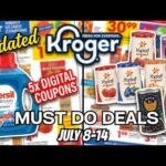 *PERSIL DEAL* Kroger UPDATED Must Do Deals for 7/8-7/14 | 5x Digitals, BOGO, & Weekly Digitals