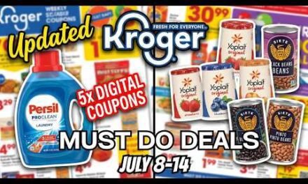 *PERSIL DEAL* Kroger UPDATED Must Do Deals for 7/8-7/14 | 5x Digitals, BOGO, & Weekly Digitals