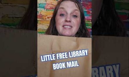 Little Free Library Book Mail #littlefreelibrary #lfl #bookmail #unboxing
