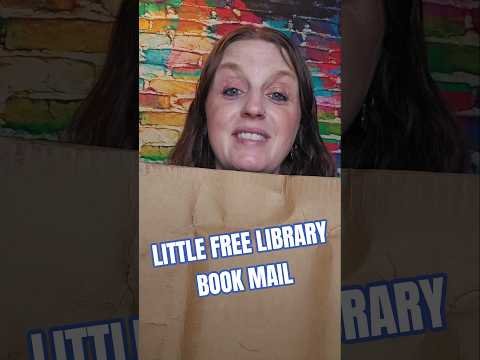Little Free Library Book Mail #littlefreelibrary #lfl #bookmail #unboxing
