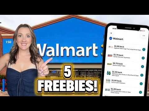 Walmart Couponing Haul – 5 FREEBIES! Score $63 of products for $18.