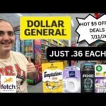 ** ITEMS FOR JUST .36 EACH!! ** ~ HOT $5 OFF $25 DEALS AT DOLLAR GENERAL ~ 7/11/26