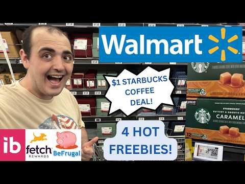 4 HOT WALMART FREEBIE DEALS / $1 STARBUCKS K-CUPS / MORE! ~ JULY 2026