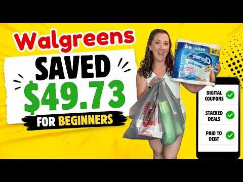 Walgreens Haul- Easy $16 Challenge to Score $58 of Products! | Couponing for Beginners 7/12-7/18