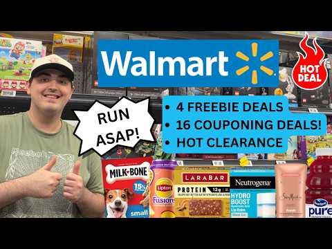 *RUN TO WALMART ASAP!* ~ 4 HOT WALMART FREEBIE DEALS / 16 COUPONING DEALS / CLEARANCE ~ JULY 2026