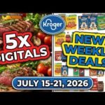 *FULL AD* Kroger Ad Preview for 7/15-7/21 | 5x Digitals, NEW Weekly Digitals & MORE