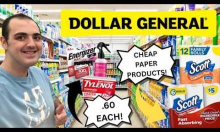 CHEAP PAPER PRODUCTS AT DOLLAR GENERAL + ITEMS FOR JUST .60 EACH! ~ 07/13/2026 – 07/18/2026