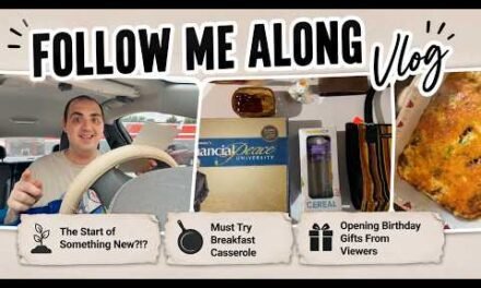 THE START OF SOMETHING NEW?!? ~ MUST TRY BREAKFAST CASSEROLE ~ OPENING GIFTS FROM VIEWERS ~ VLOG