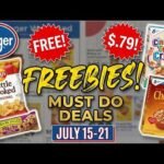 *FREEBIES* Kroger MUST DO Deals for 7/15-7/21 | FREE Cereal & Bars, $.99 Lays, & MORE