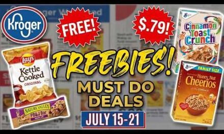*FREEBIES* Kroger MUST DO Deals for 7/15-7/21 | FREE Cereal & Bars, $.99 Lays, & MORE
