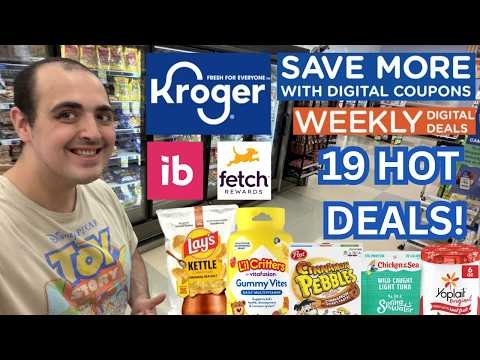 19 HOT KROGER COUPONING DEALS! ~ EASY DIGITAL DEALS / BOGO DEALS / MORE! ~ 07/15/26 - 07/21/26
