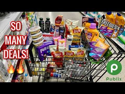 Publix Free & Cheap Grocery Couponing Deals & Haul|So Many Deals! Laundry! 🔥|7/15-7/21 or 7/16-7/22