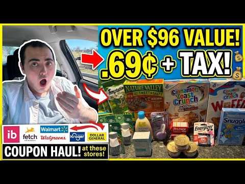 *MUST SEE HAUL!* ~ $96+ OF PRODUCTS FOR JUST .69 + TAX ~ WALMART / KROGER / WALGREENS / DG DEALS