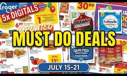 *MONEYMAKER* Kroger UPDATED Must Do Deals for 7/15-7/21 | 5x Digital Coupons, Weekly Digitals & MORE