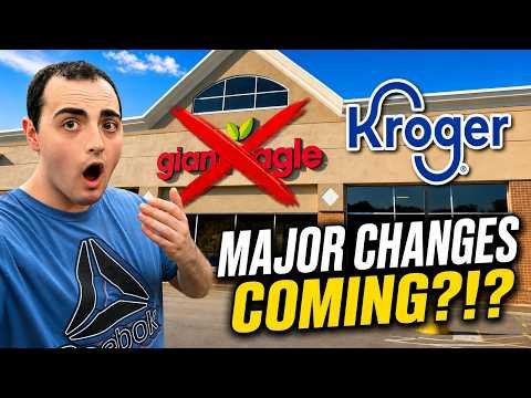 MAJOR CHANGES COMING TO KROGER + GIANT EAGLE? ~ KROGER COMING TO PA/MD? ~ KROGER BUYING GIANT EAGLE?