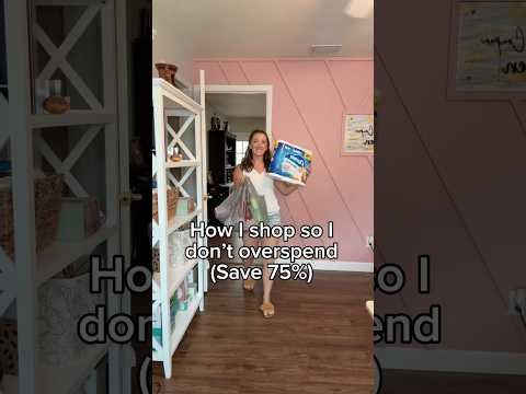 How I shop so I don’t overspend!