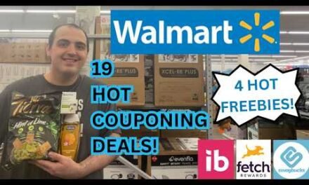 RUN TO WALMART! ~ 4 HOT FREEBIE DEALS / 19 HOT WALMART COUPONING DEALS / UNREAL CLEARANCE! ~ JULY 26