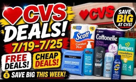 7/19 CVS DEALS-10 Must Do CVS Deals (NEW AD) DOVE, PAMPERS & NO CRT DEALS  #cvsdeals
