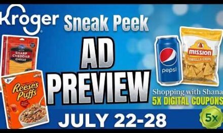 *WOW* Kroger SNEAK PEEK Ad Preview for 7/22-7/28 | 5x Digitals & MORE | BONUS Annie Clips