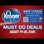 *$.49 Snacks* Kroger UPDATED Must Do Deals for 8/19-8/25 | MEGA, 5x Digitals, Weekly Digitals & MORE