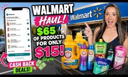 Walmart Haul – Easy Cash Back Deals on GROCERIES & More! (8/19-8/25)