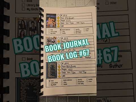 Book Journal of 2026 Book Reviews and Book Log 67 #bookjournal #bookreview #bookchallenge #booktok
